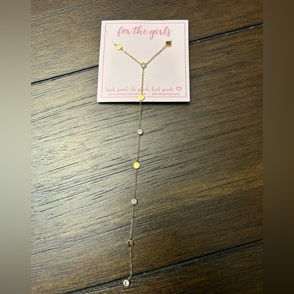 For The Girls Necklace NWOT
